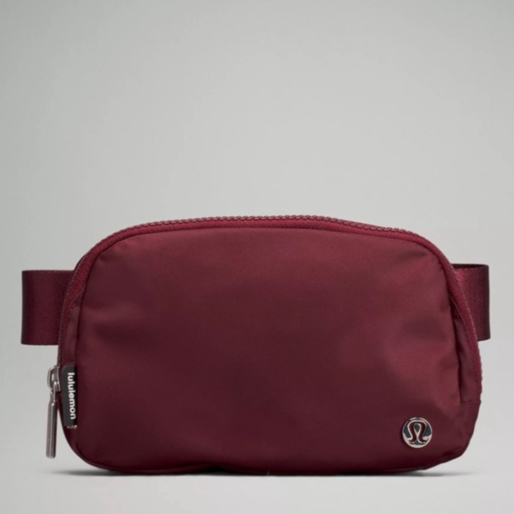 Lululemon Everywhere Belt Bag In Red Merlot New